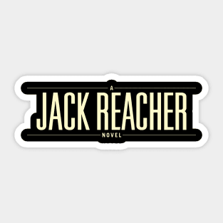 A Jack Reacher Novel Sticker